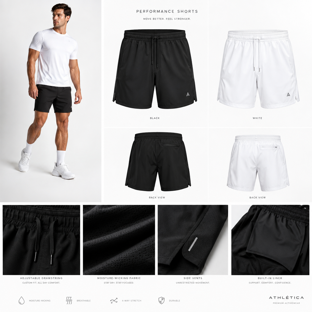 TopShape Men's Training Shorts